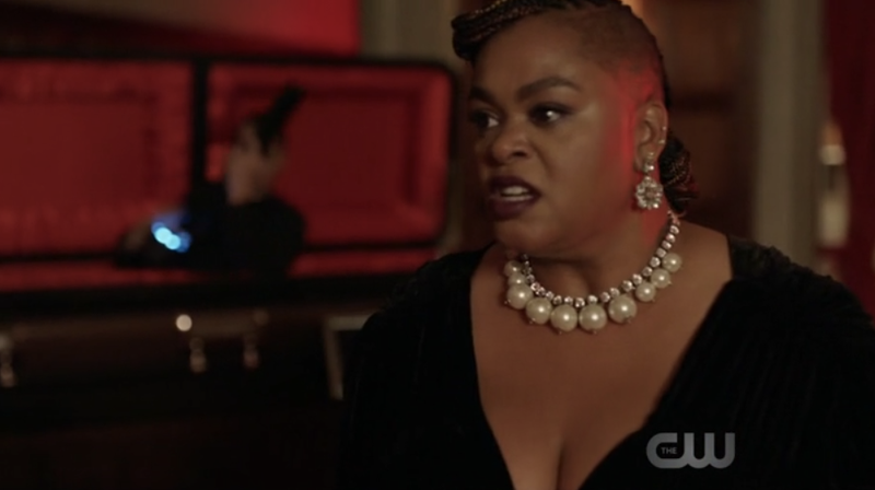 Jill Scott as Lady Eve in Black Lightning.